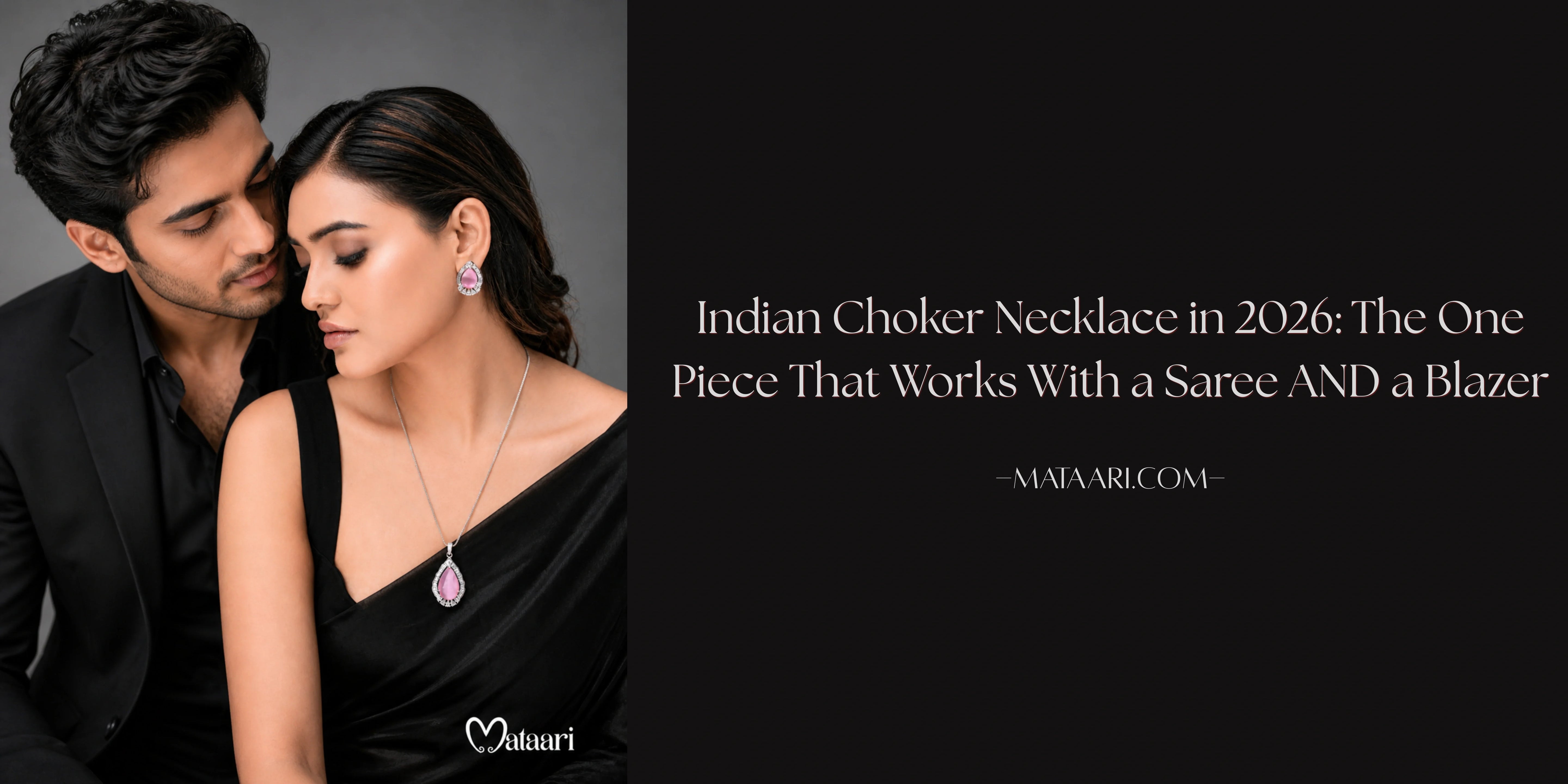 Indian Choker Necklace in 2026: The One Piece That Works With a Saree AND a Blazer