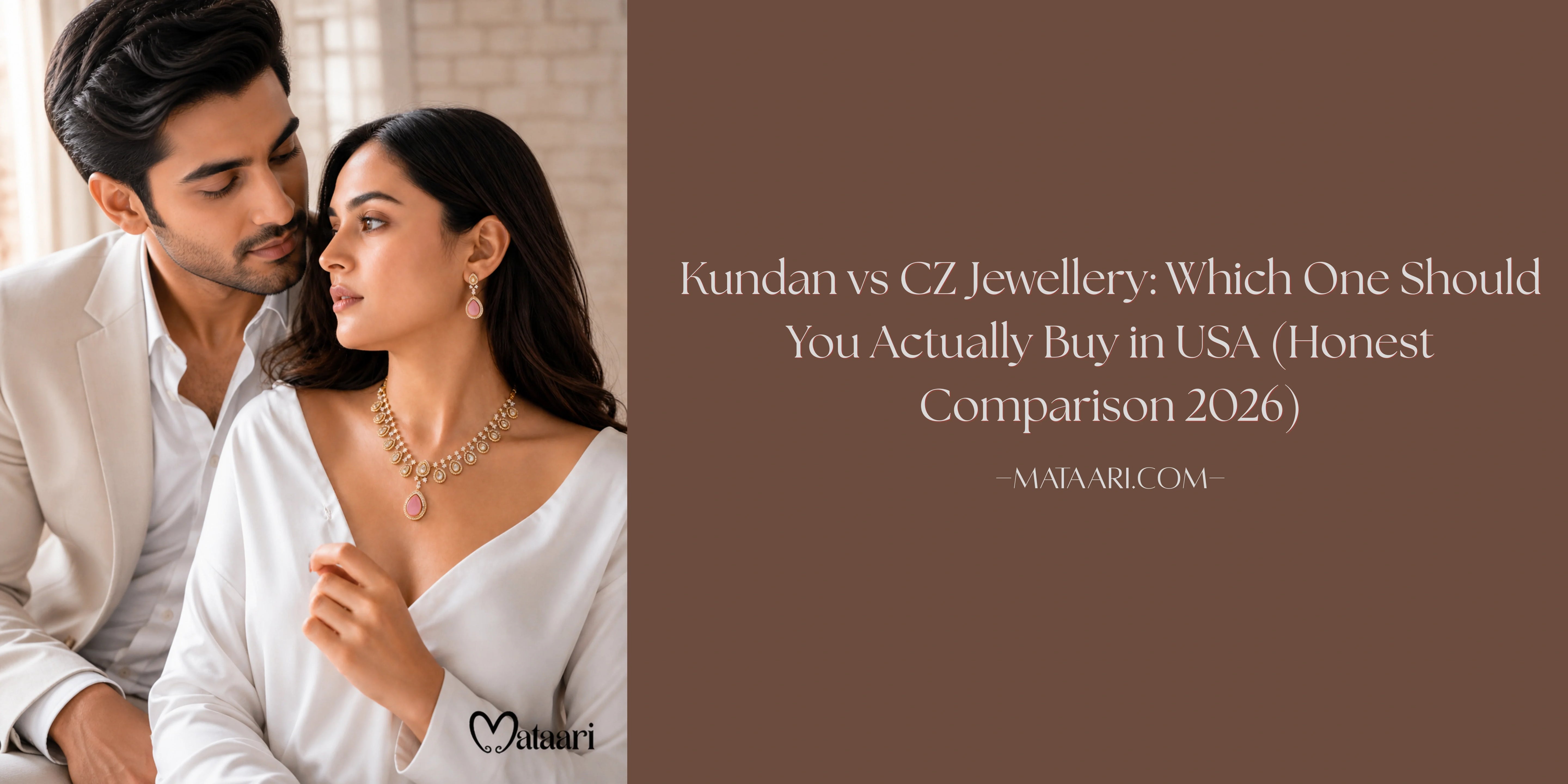 Kundan vs CZ Jewellery: Which One Should You Actually Buy in USA (Honest Comparison 2026)