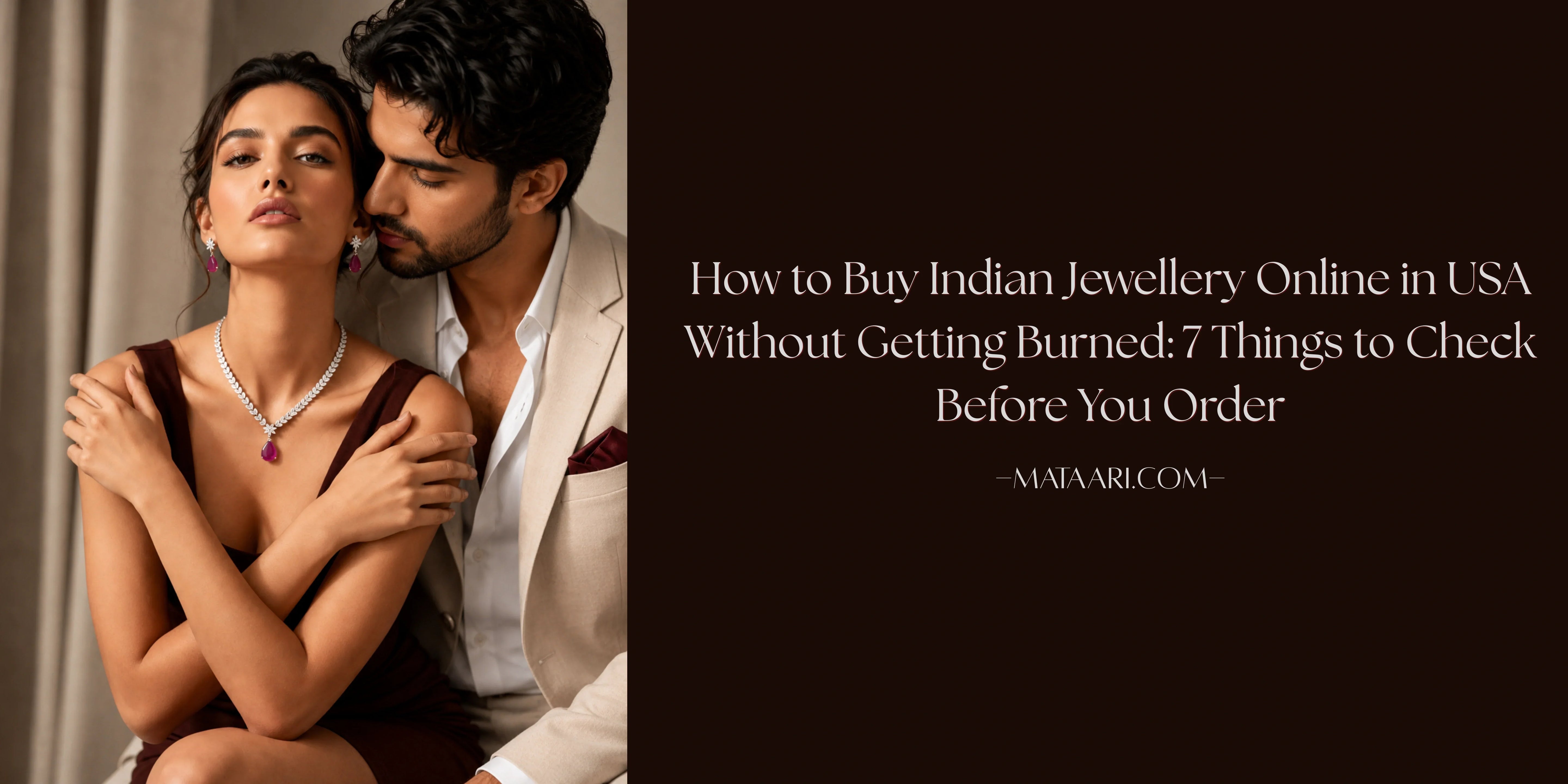 How to Buy Indian Jewellery Online in USA Without Getting Burned: 7 Things to Check Before You Order