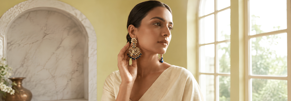 Heavy Jhumkas, Sore Ears - How to Pick Comfortable Jhumkas and Actually Wear Them All Day