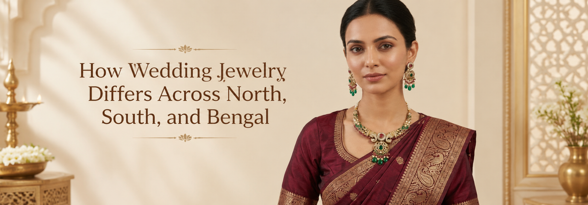 How Wedding Jewelry Differs Across North, South, and Bengal