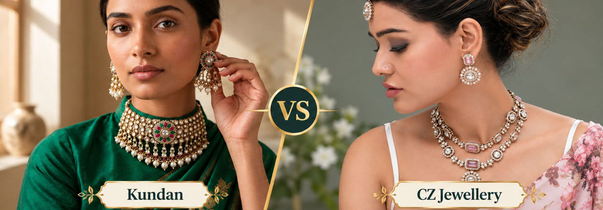 Kundan vs CZ Jewellery: Which One Should You Actually Buy in USA (Honest Comparison 2026)