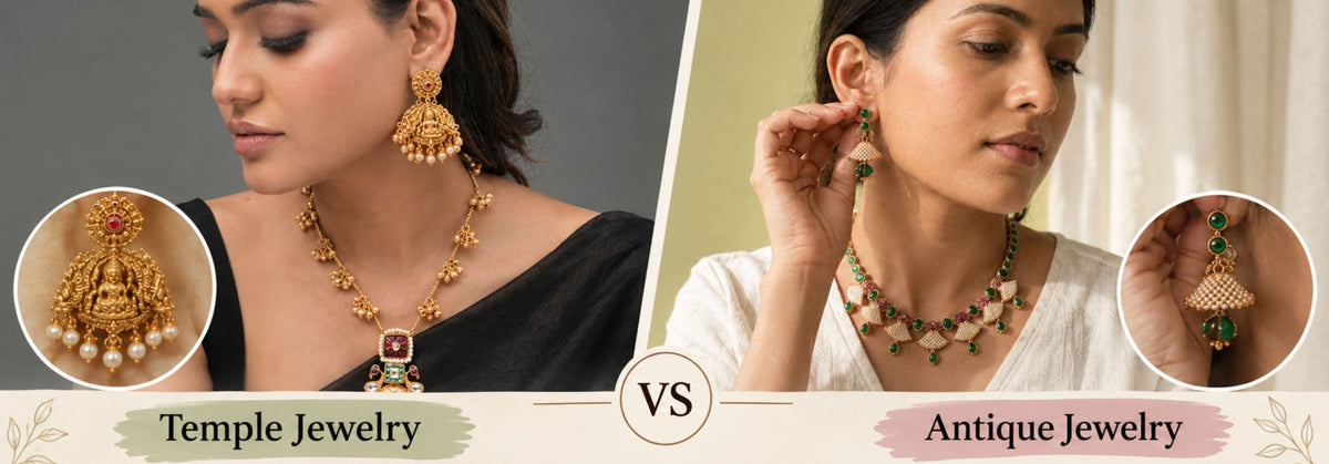 Temple Jewelry vs Antique Jewelry - How to Tell the Difference Before You Buy
