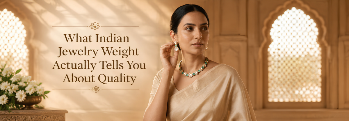 What Indian Jewelry Weight Actually Tells You About Quality