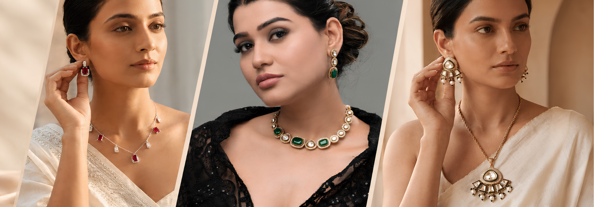 Zircon vs CZ vs Moissanite in Indian Jewelry Explained