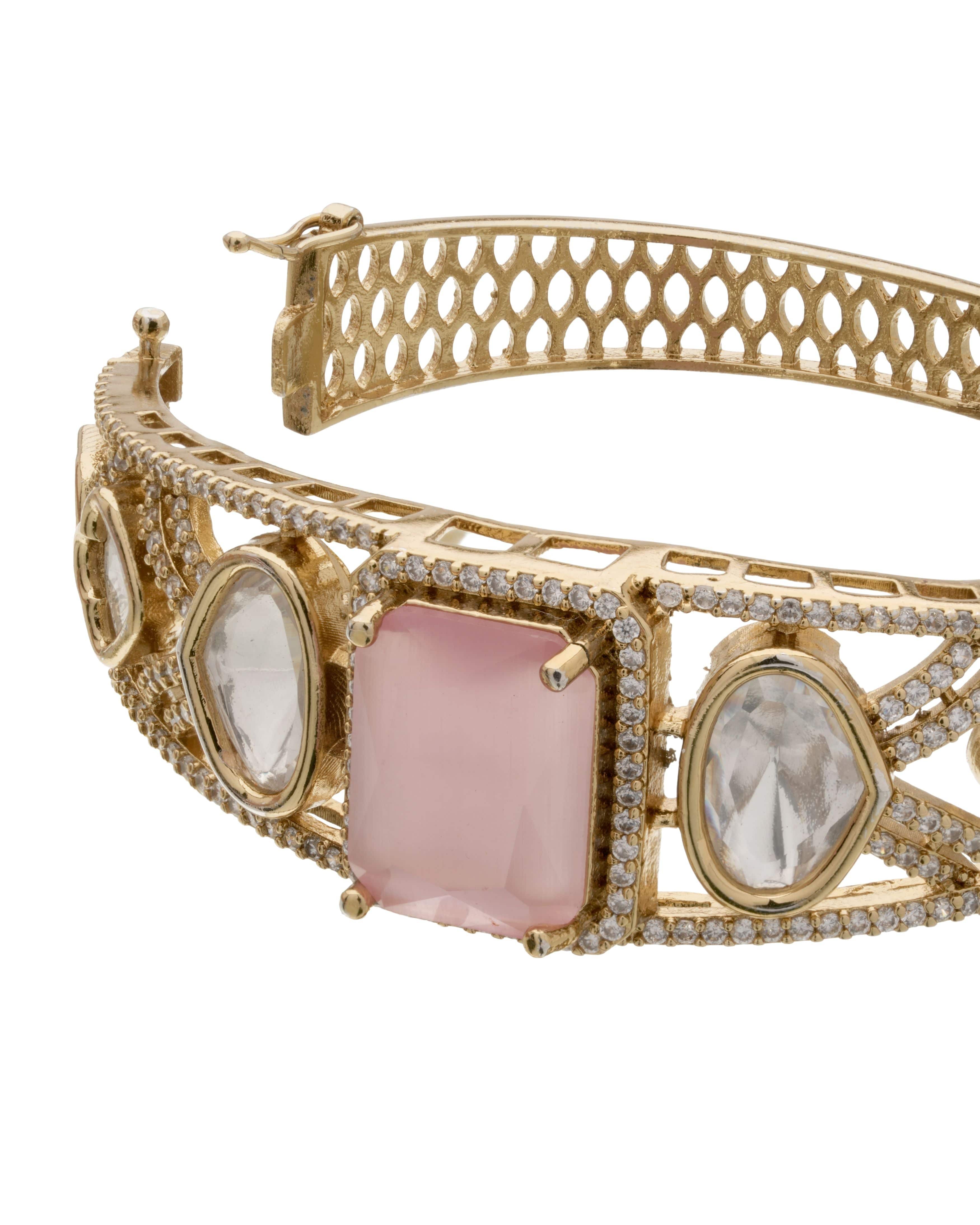 Crimson Radiance Openable Bracelet