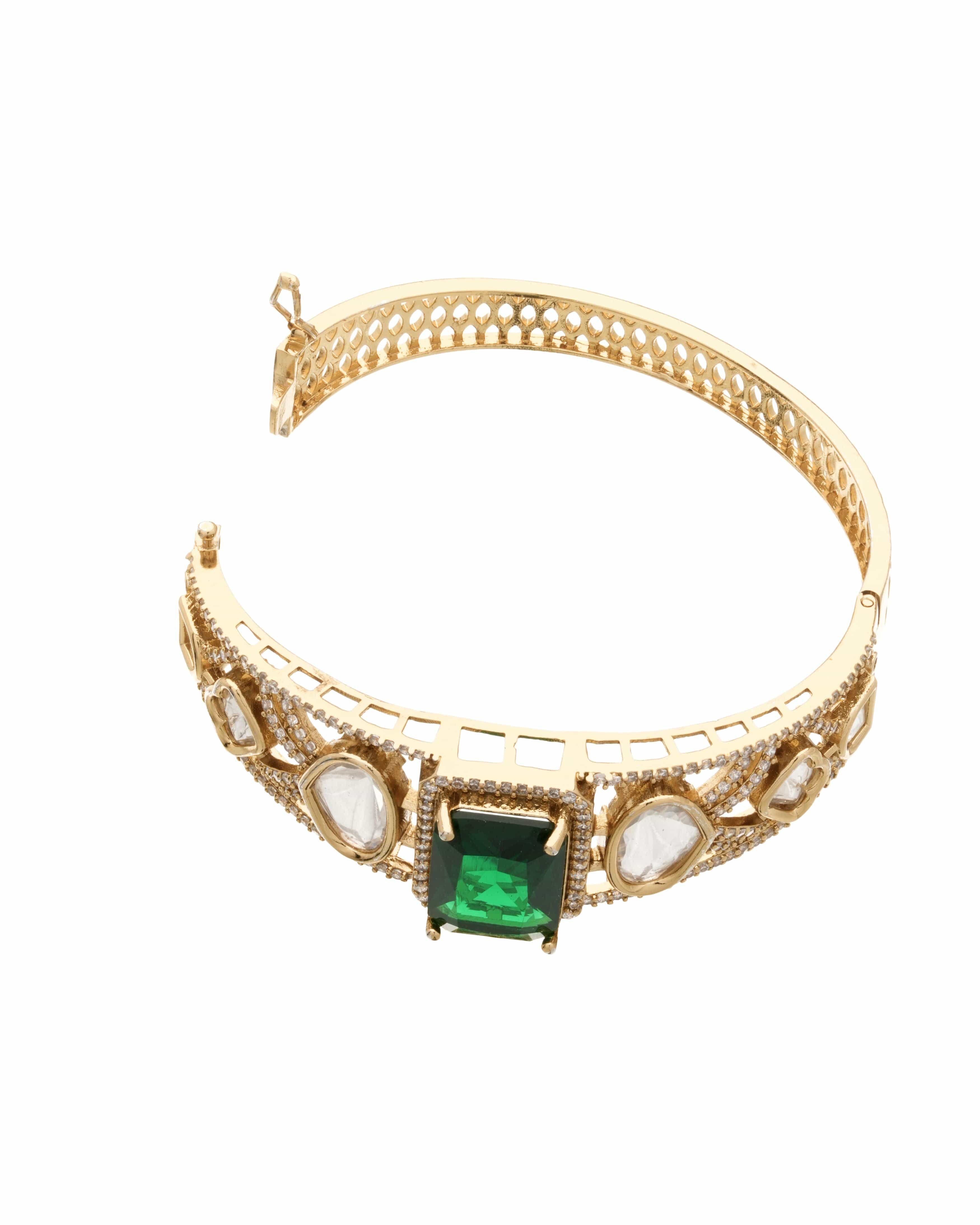 Crimson Radiance Openable Bracelet
