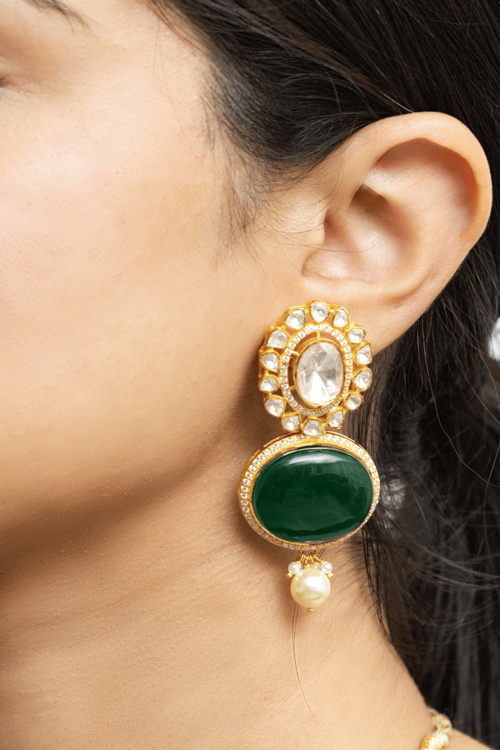 Noor-E-Jade Royal Kundan Set