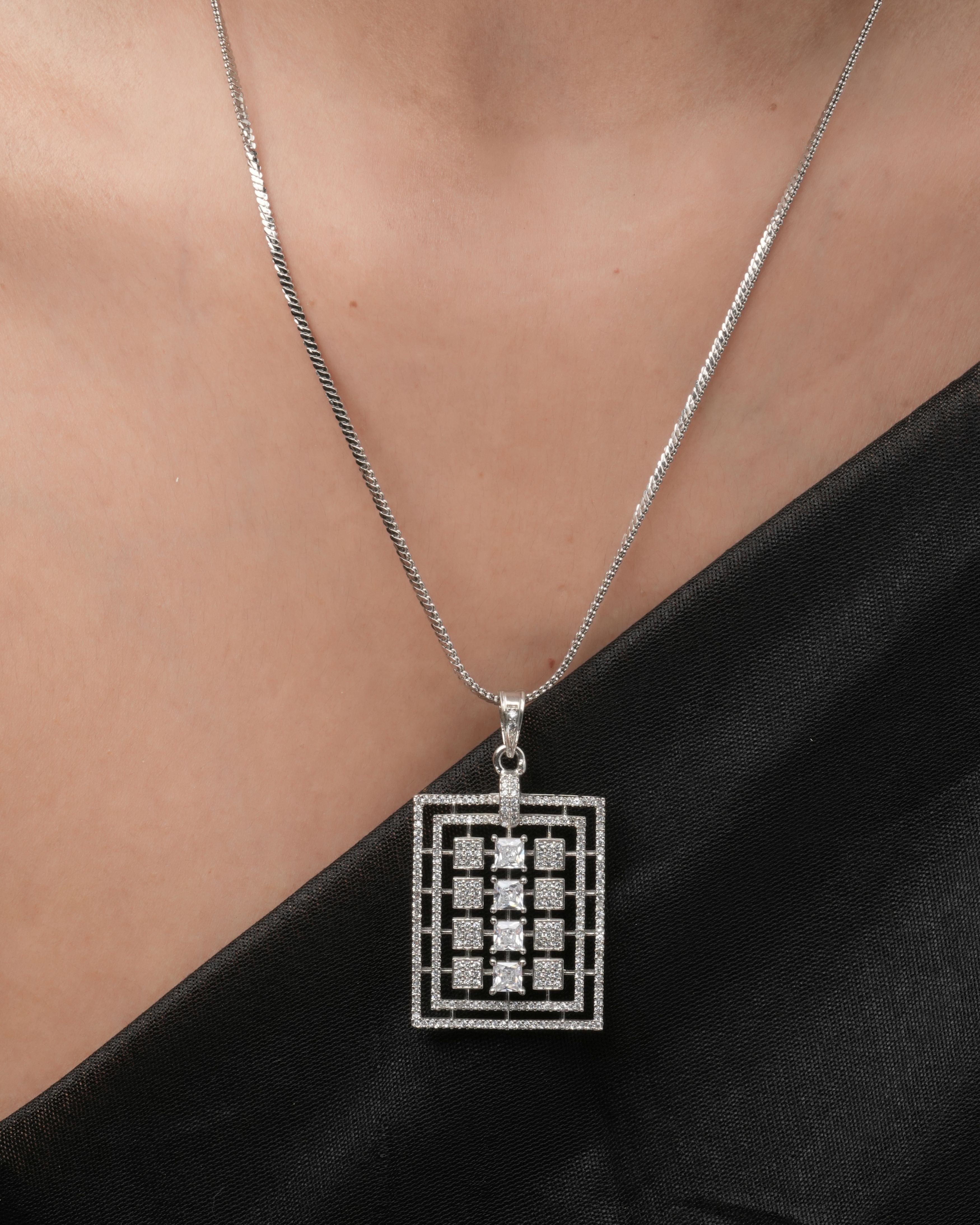 Prism Radiance Geometric Pendant