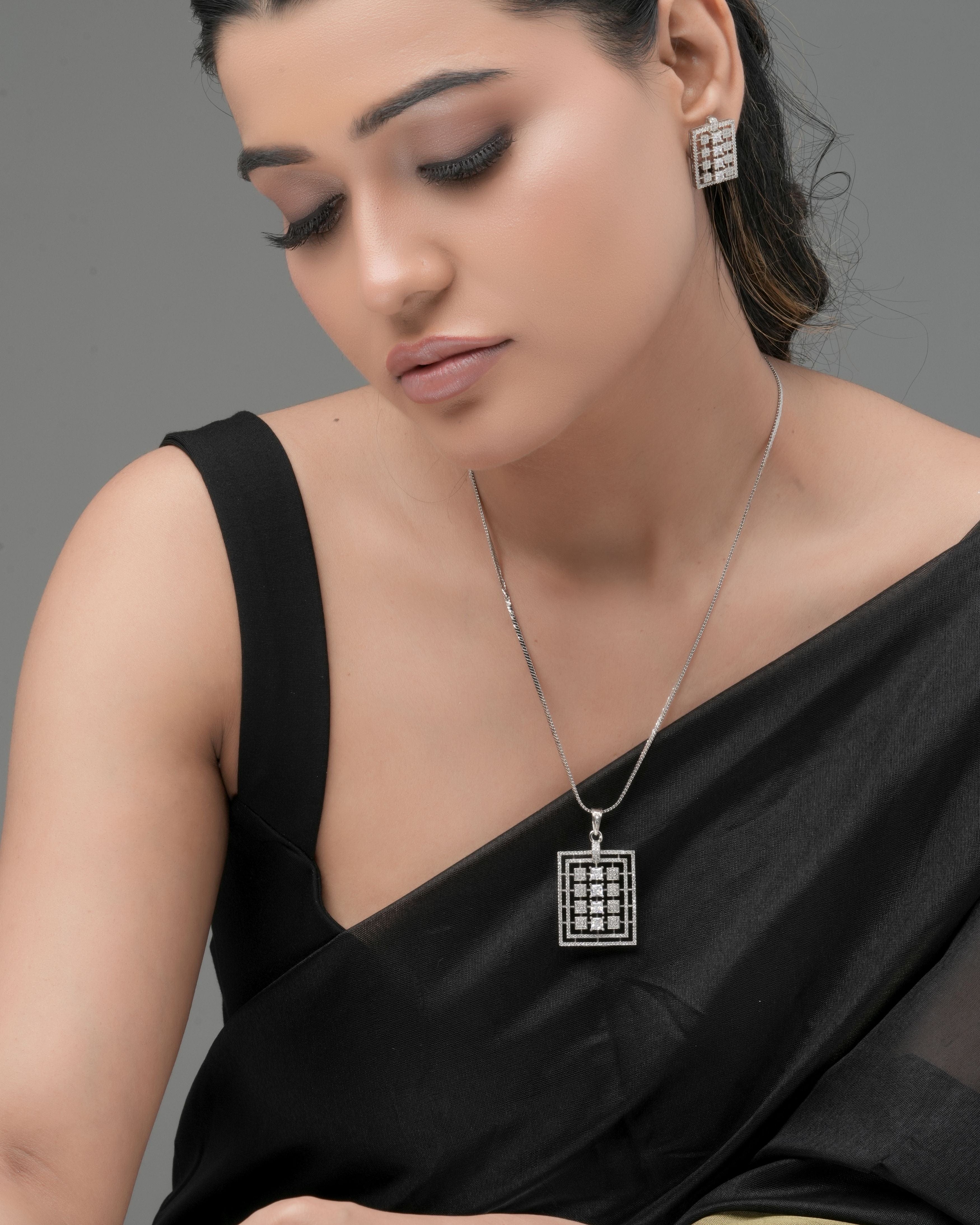 Prism Radiance Geometric Pendant