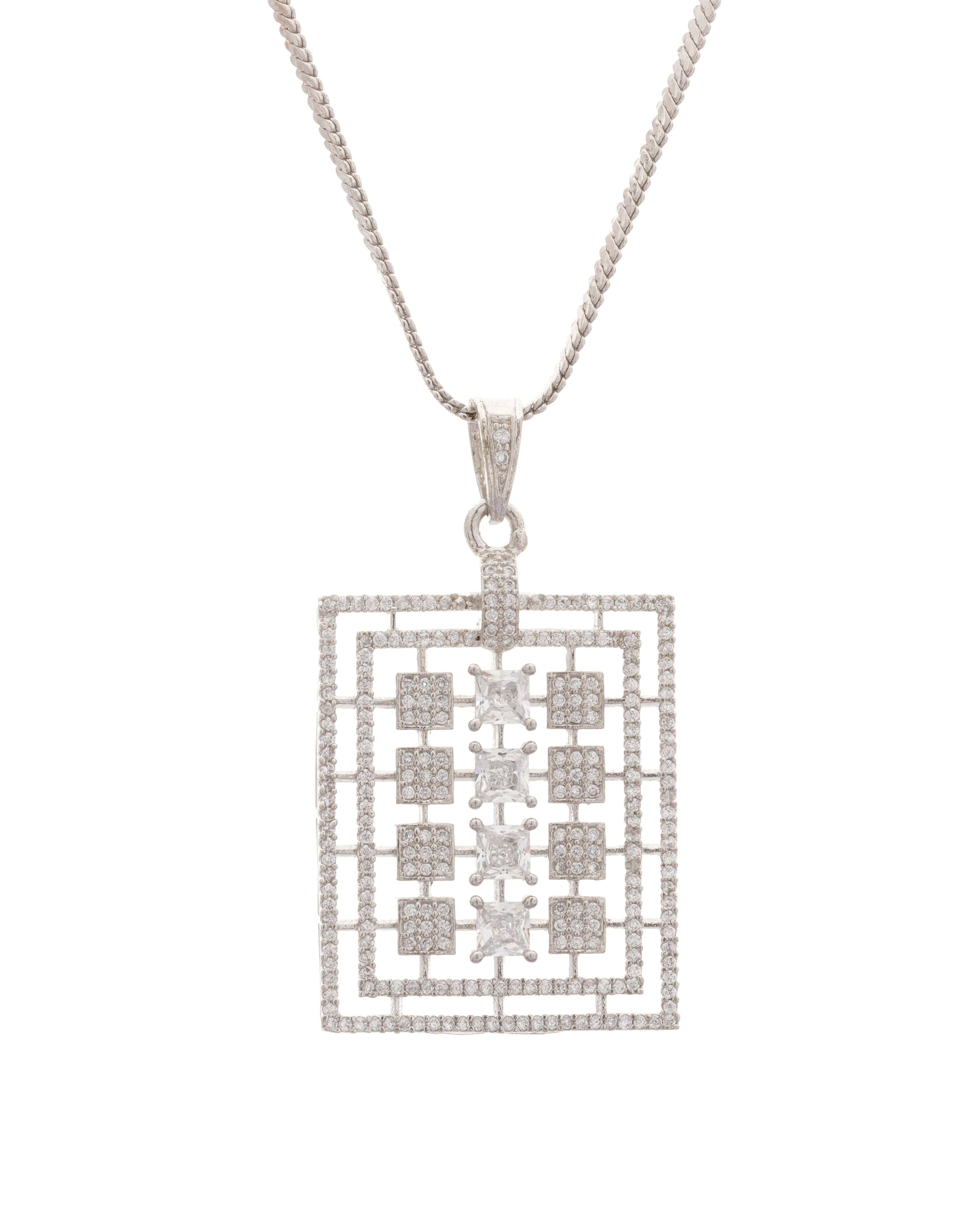 Prism Radiance Geometric Pendant