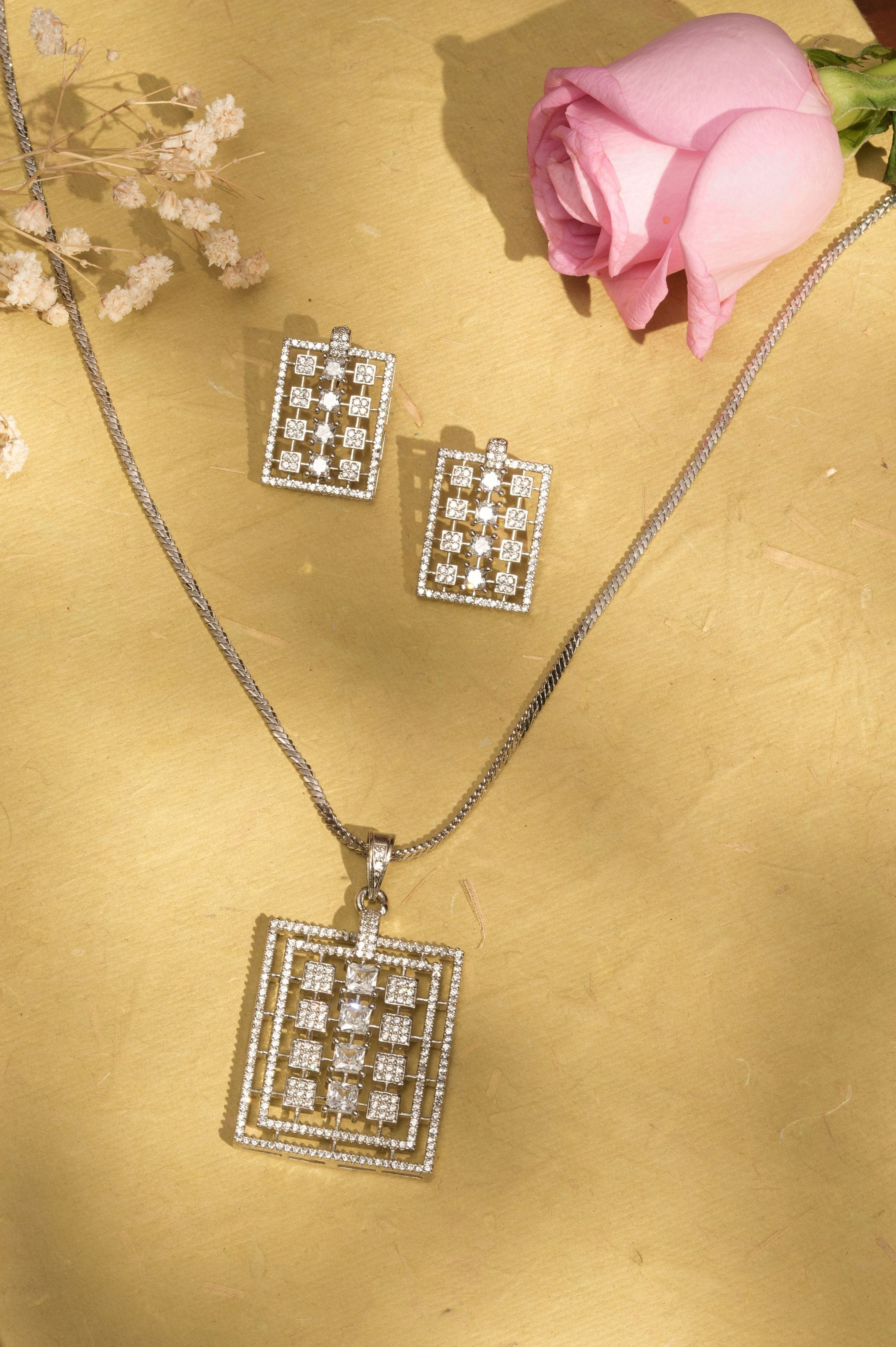 Prism Radiance Geometric Pendant