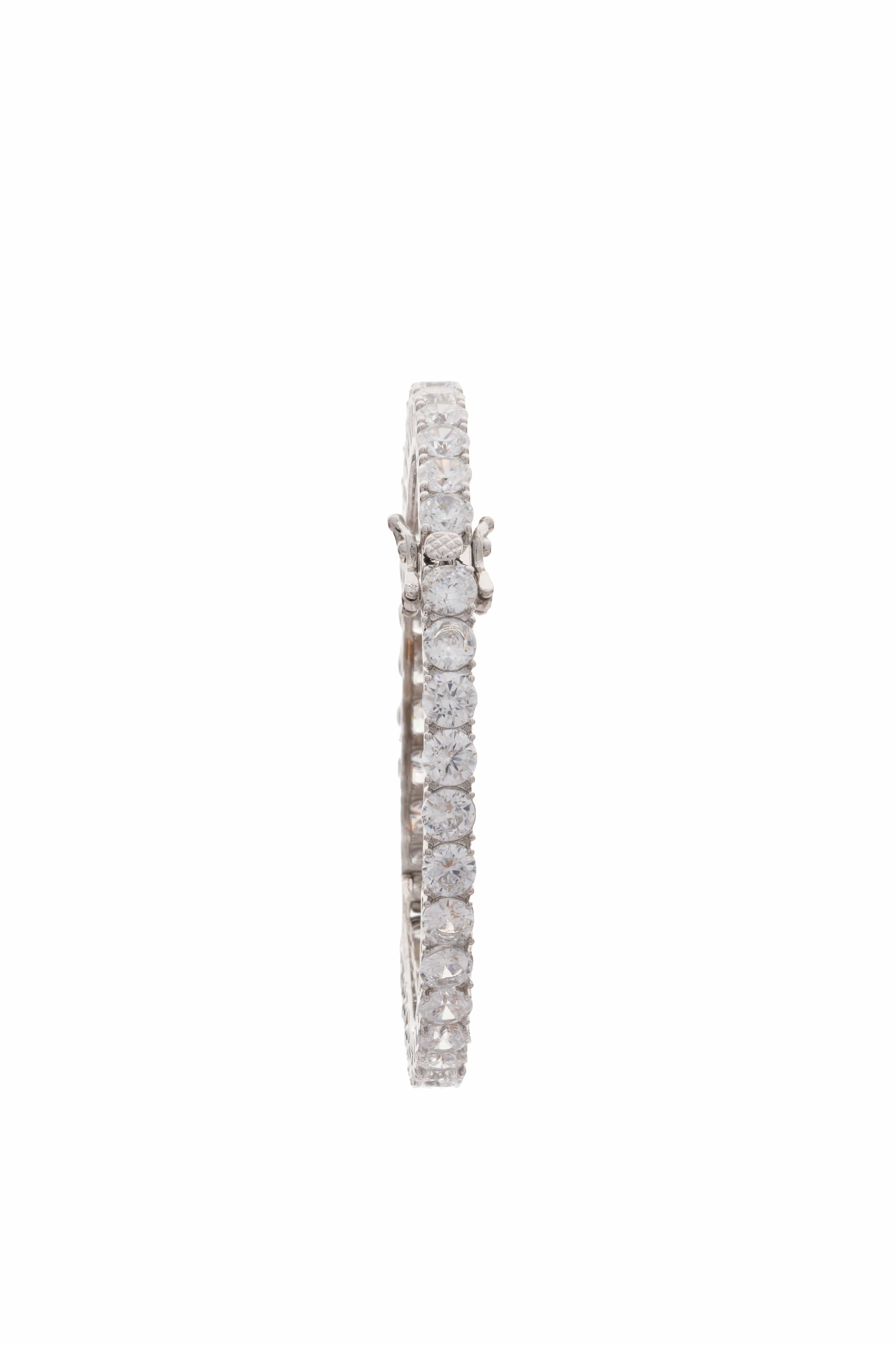 Regalia Silver Cutwork Bangles – Intricate Pair for Festive Elegance