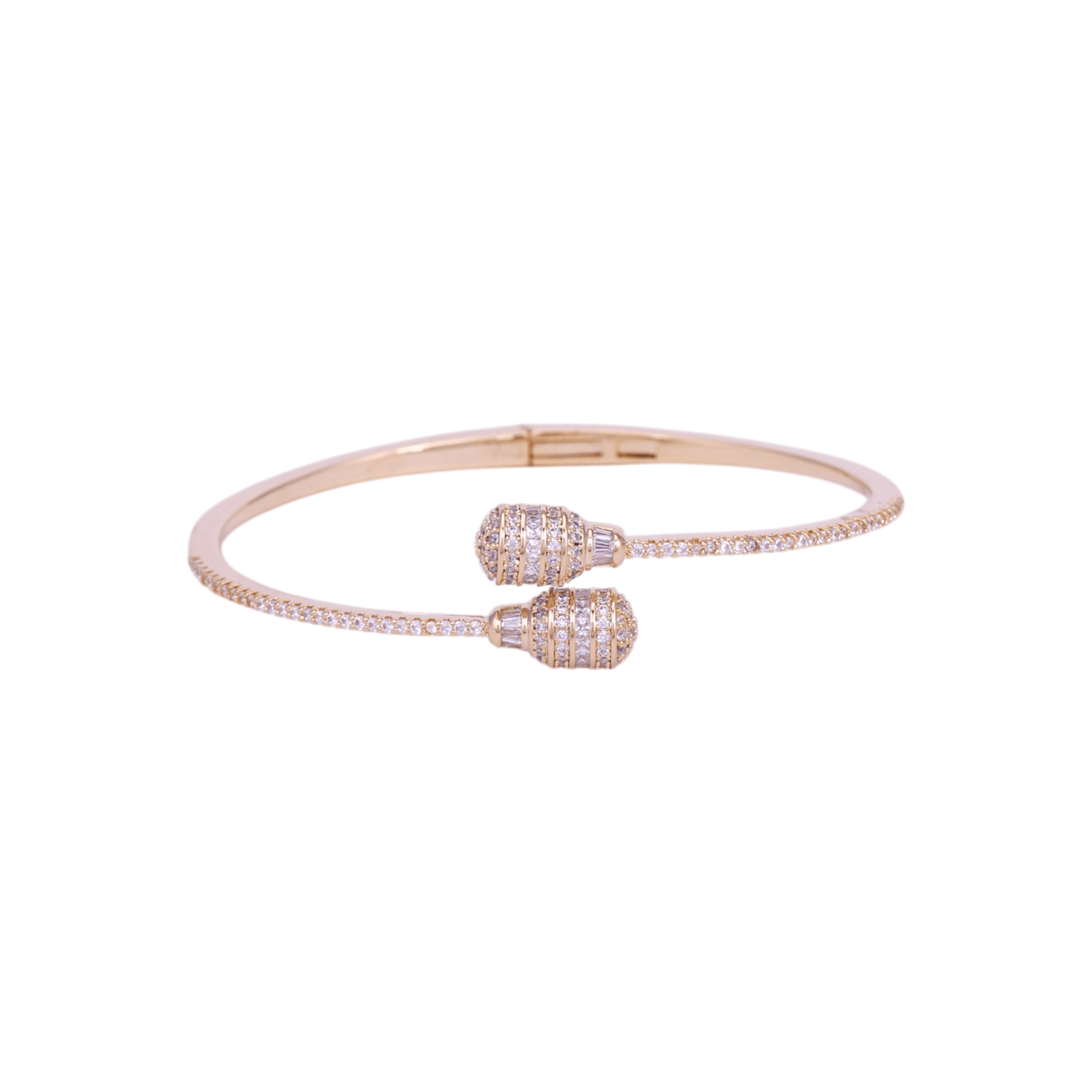 Mataari Bracelet Adjustable Gold Plated Moissanite Crystal Birthstone Bracelet for Women