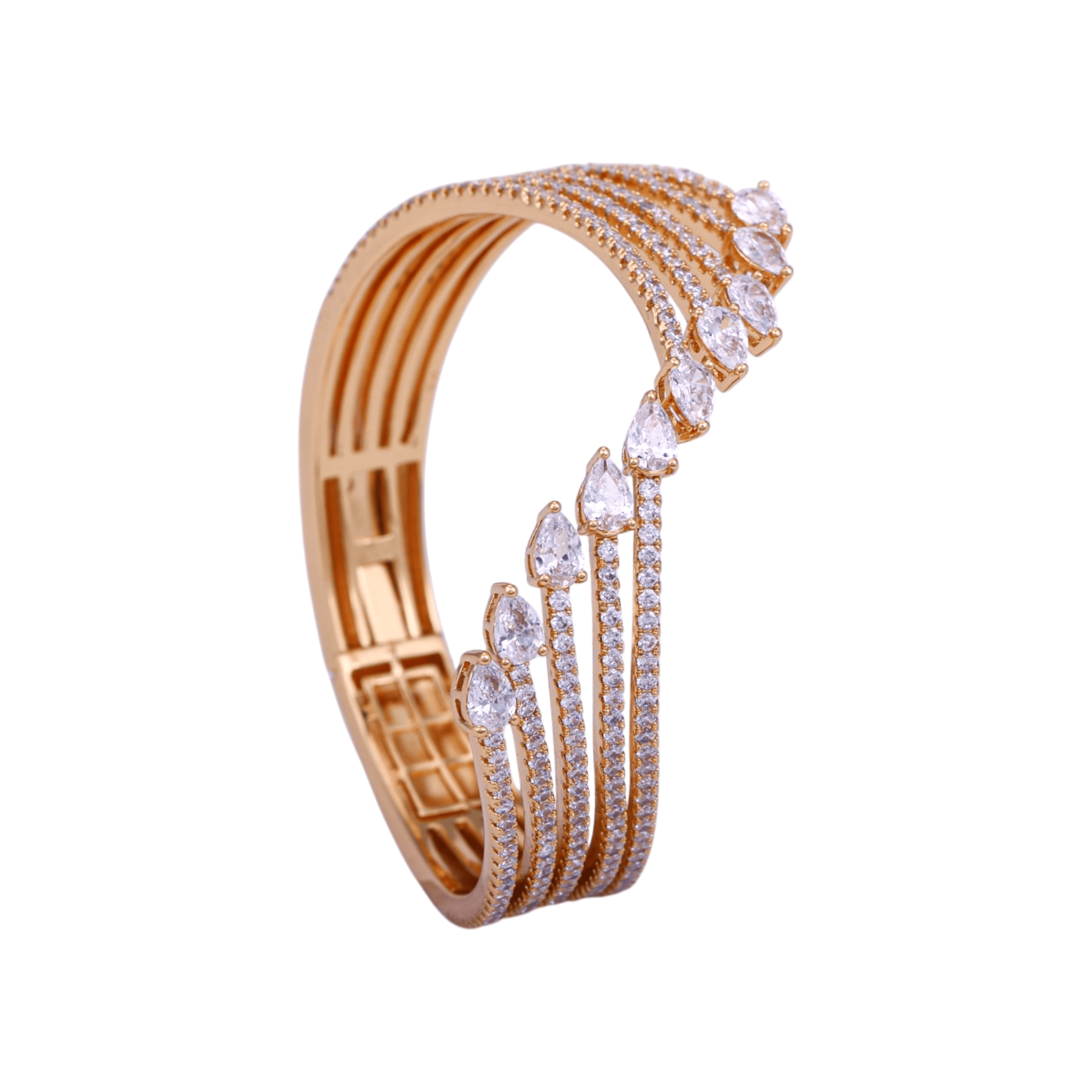 Mataari Bracelet Cubic Zirconia Silver Crystal Birthstone Sister Bracelet Femme