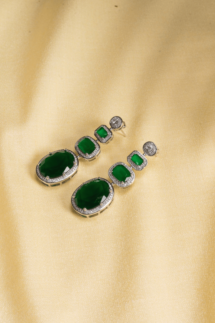 Mataari Earrings Ruby Drop Earrings