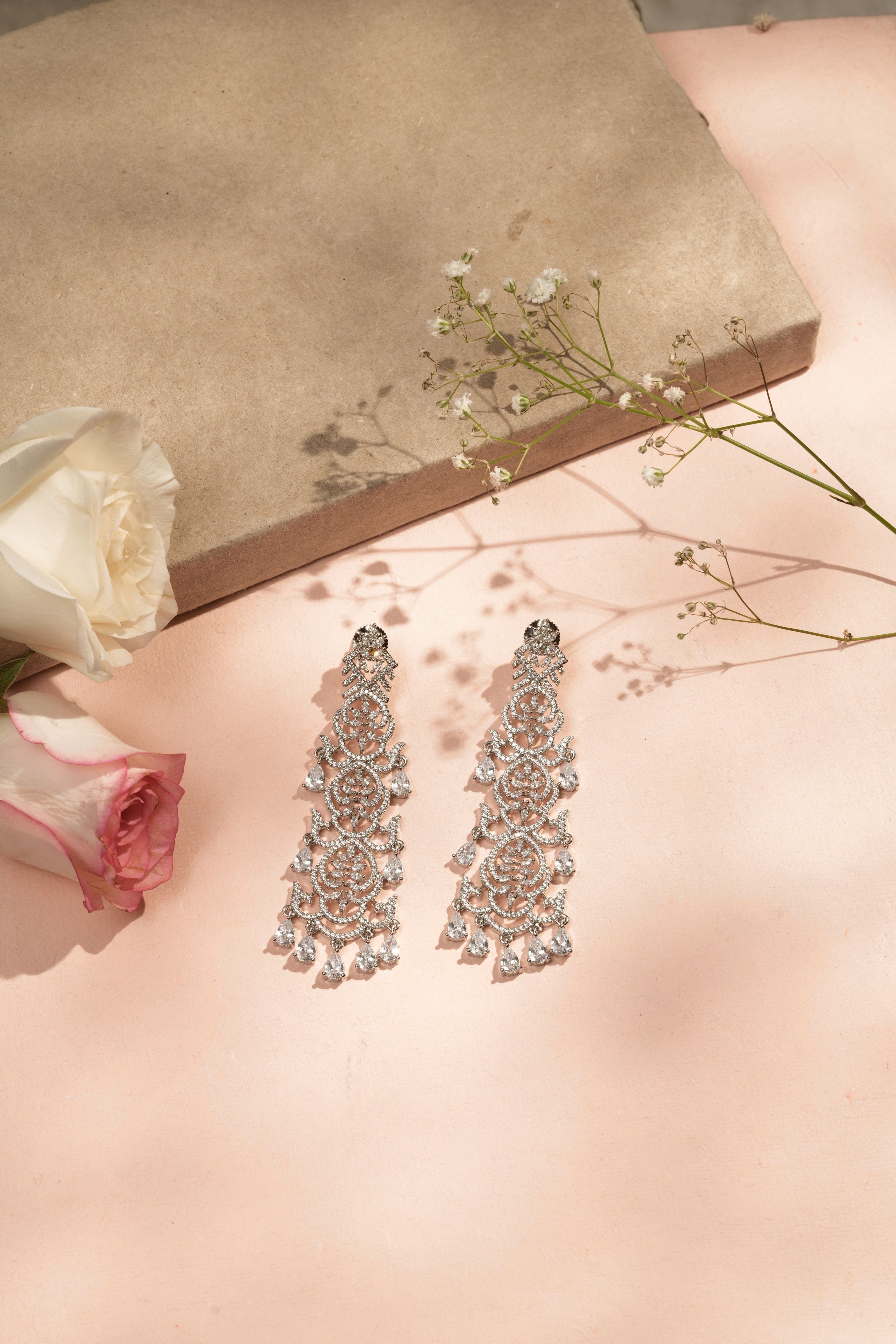 Mataari Earrings Petal Cascade Earrings