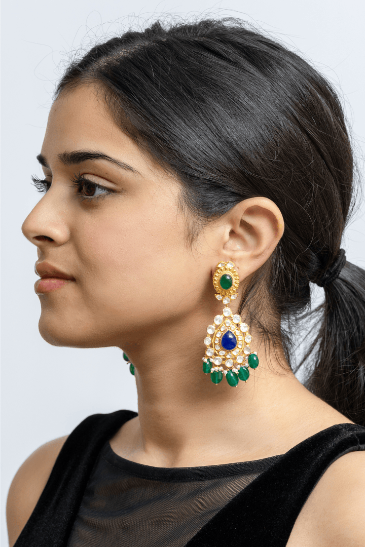 Mataari Earrings The Regal Heritage Chandelier Earrings