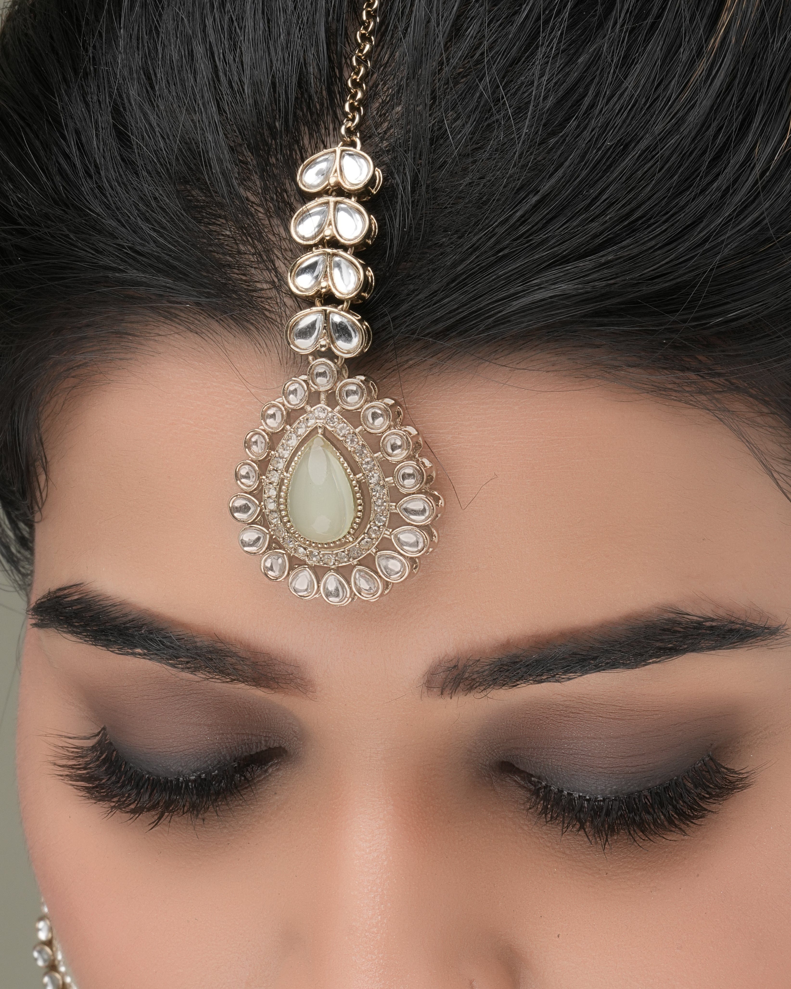 Mataari Necklaces Golden Bloom – Pear Lemon Zedex & | Brass | Indian Jewelry | Mataari