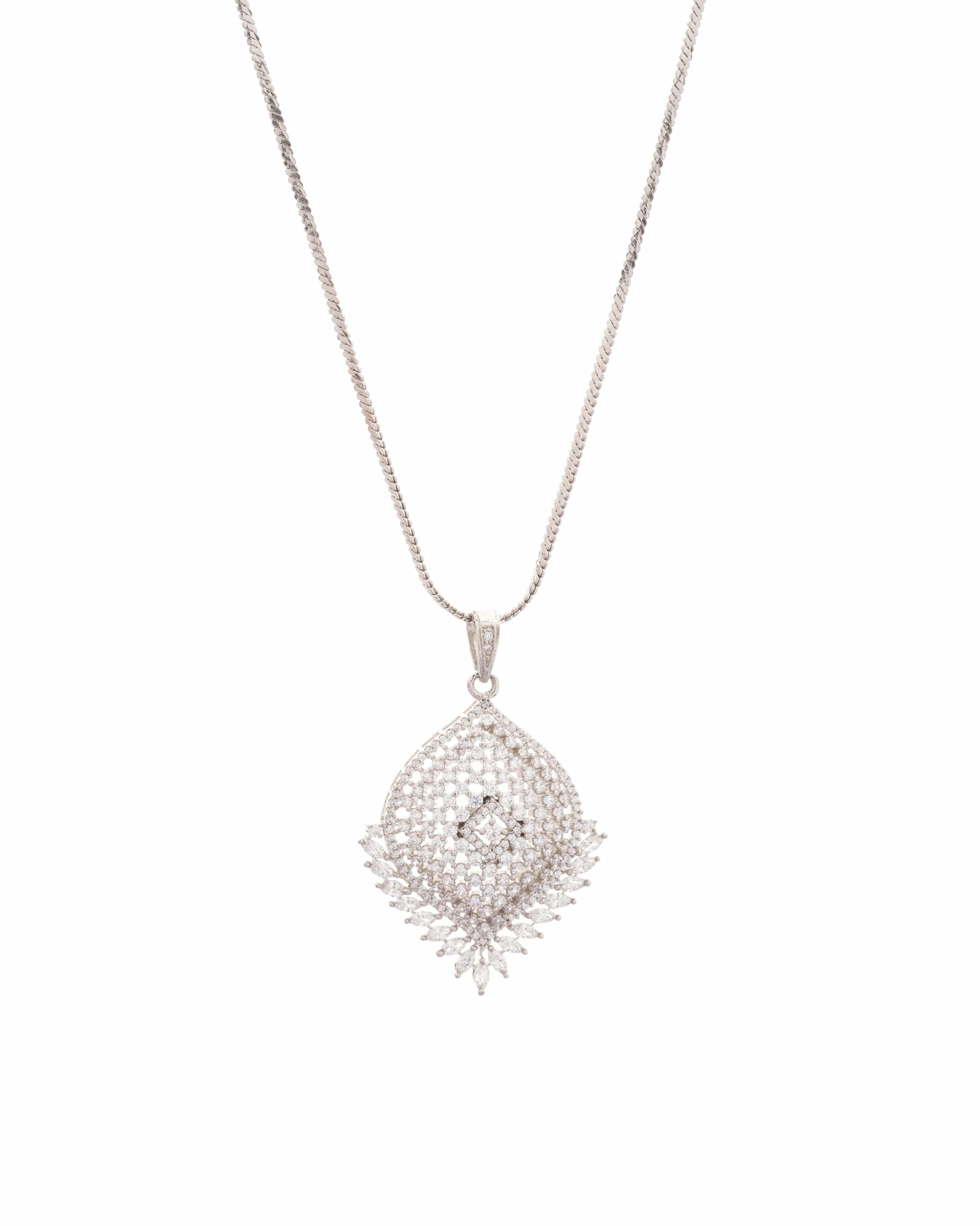 Mataari Pendant Crystal Radiant Mesh Pendant