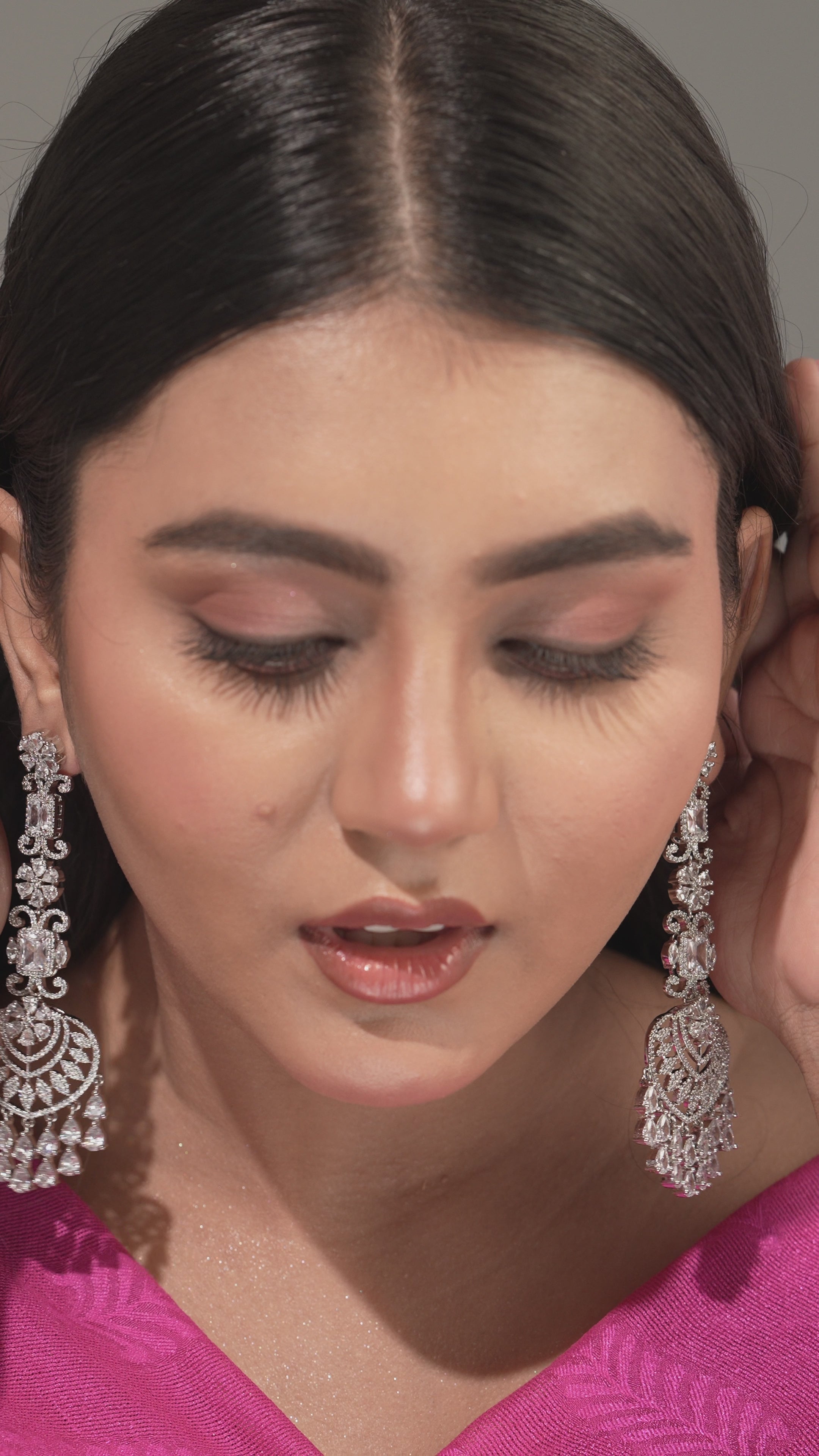 Radiant Fan Drop Earrings